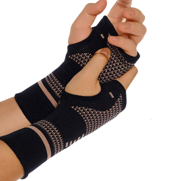 Copper Wrist & Hand Compression Sleeve